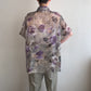 90s Sheer Pattern Printed Shirt