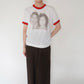 80s Photo Printed T-shirt Made in USA
