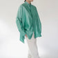 90s Raw Silk Boxy Blouse