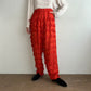 80s Rayon Fringe Pants