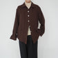 90s Brown Silk Shirt