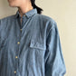 90s Chambray Dress Made in USA
