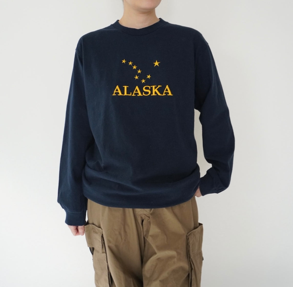 00s Embroidery Long Sleeves T-shirt