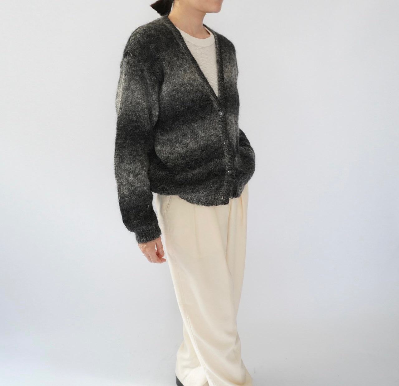 90s Design Mohair Cardigan