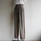 80s High Waisted Wide Pants Made in Italy