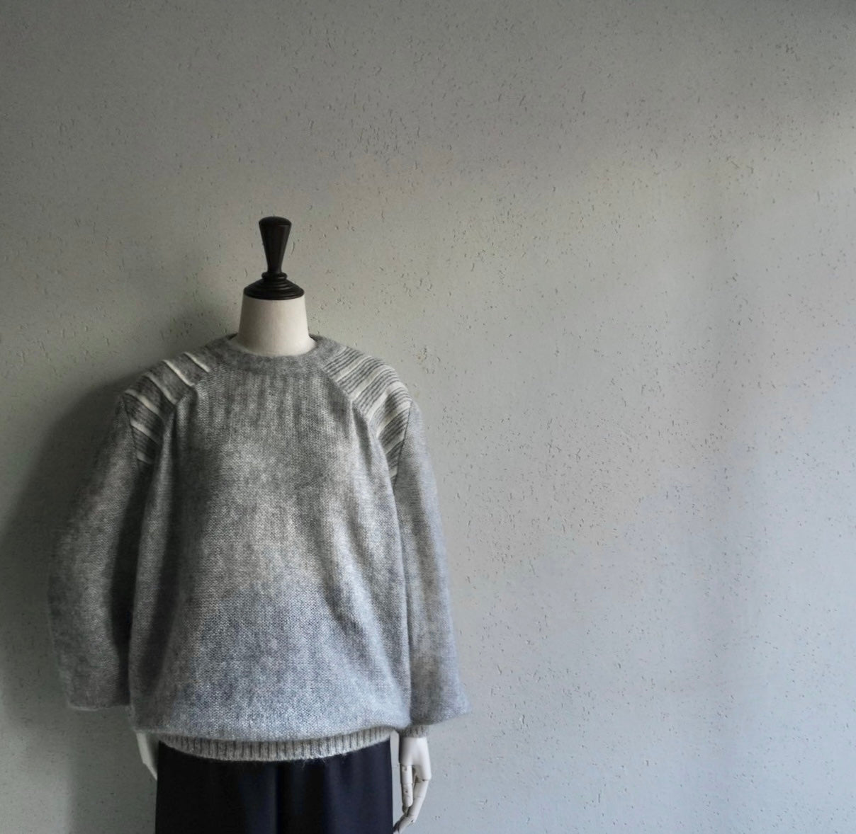 80s Design Mohair Knit  Made in Italy