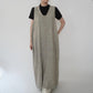 90s FLAX by jeanne engelhart Linen Dress