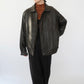 90s Leather Jacket Made in France