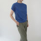 80s Blue Mesh Top