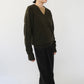60s Pure Wool V Neck Knit Made in Ireland