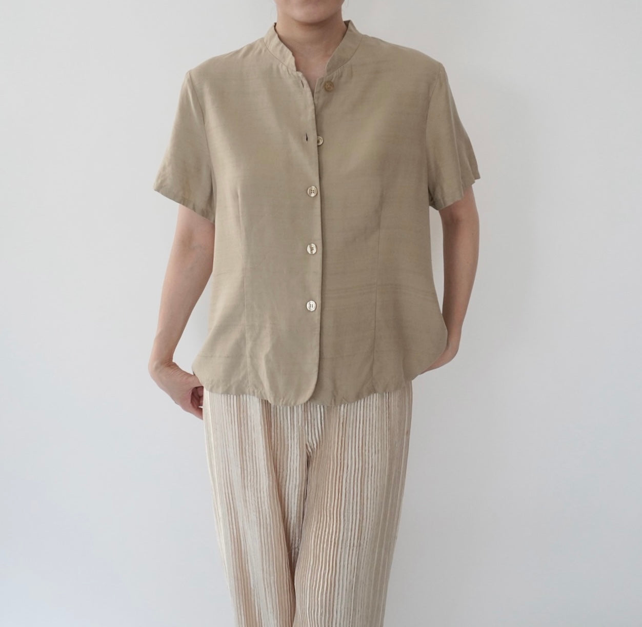 90s Silk Shirt