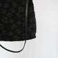Black Flower Design Bag