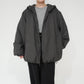C.Gray Hooded Jacket