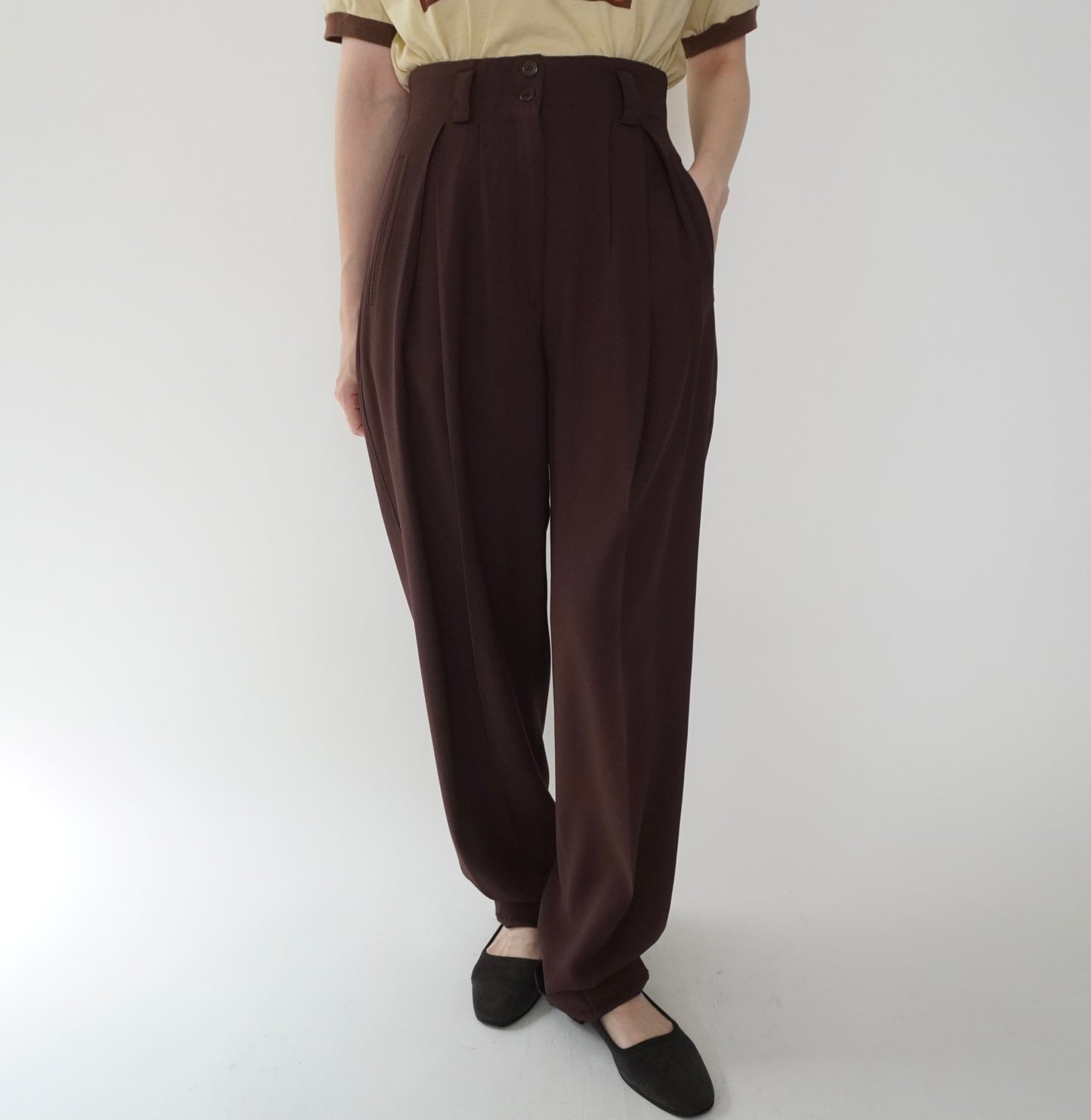 90s Brown Pants