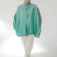 90s Raw Silk Boxy Blouse