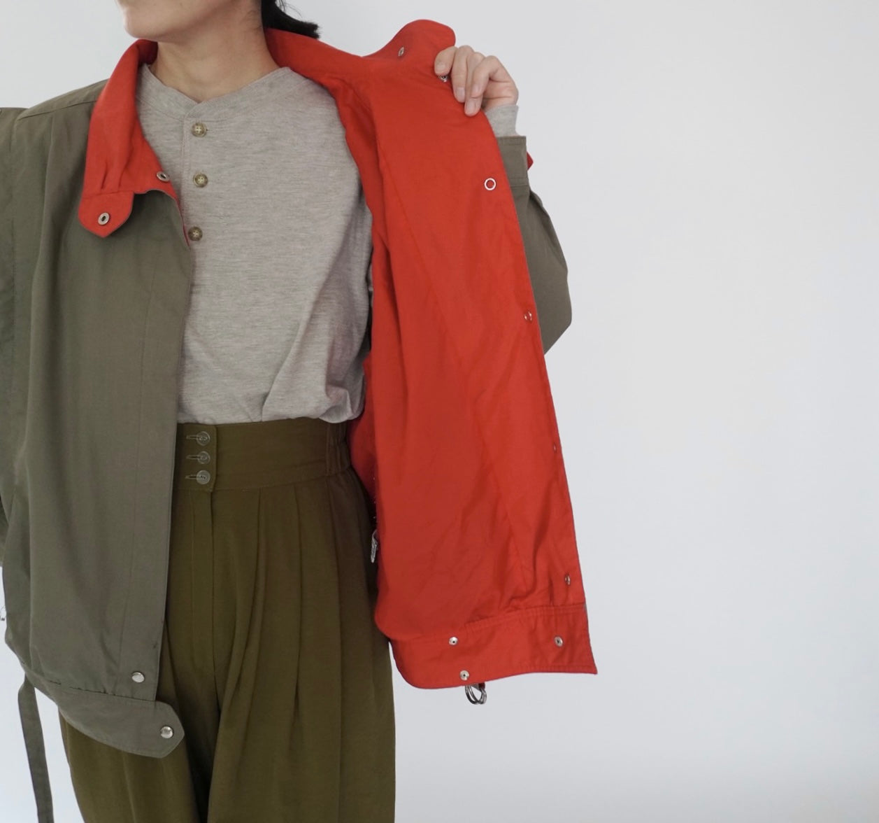 80s EURO Khaki Jacket