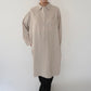 90s ”L.tavernier” Cotton Long Shirt Made in France