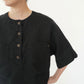 90s Linen Cropped Blouse
