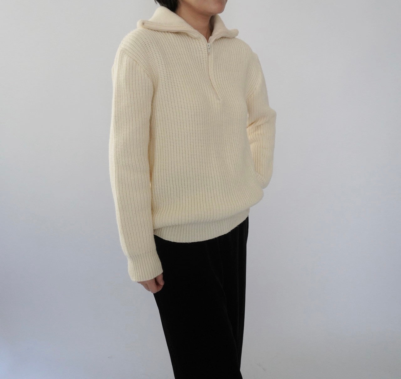 90s Zip Knit