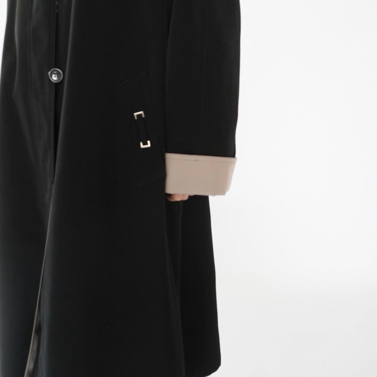 90s Black Light Coat