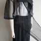 90s Black Sheer Blouse Made in Canada