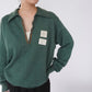 70s "Sears"  Half-Zip Sweater Made in USA Dead Stock