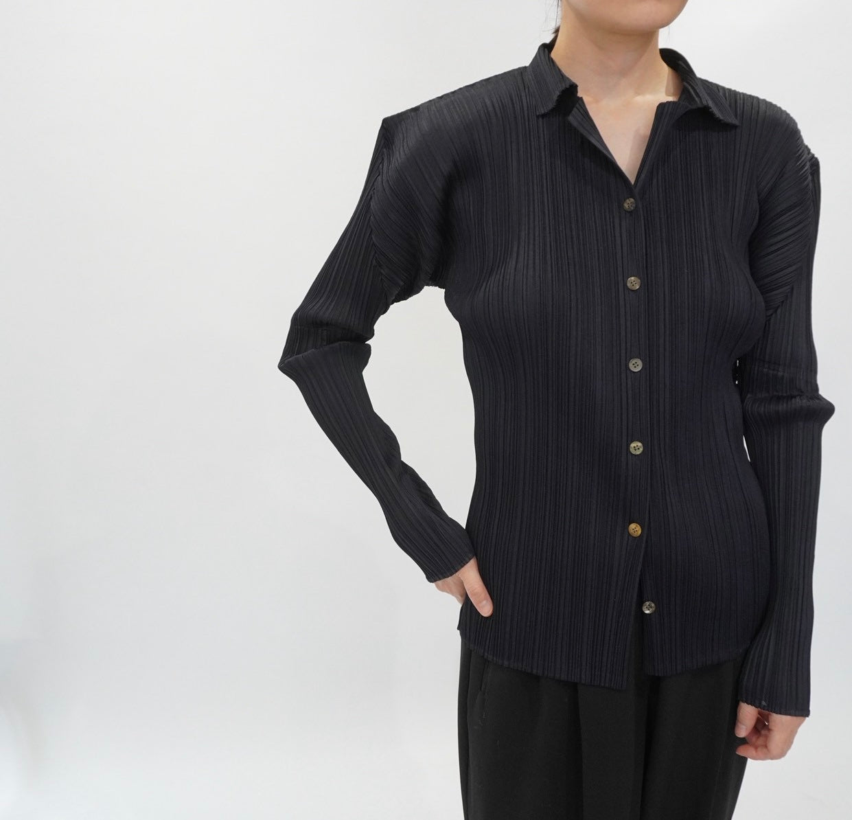 90s "Pleats Please" Shirt