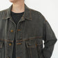 80s Black Denim Jacket