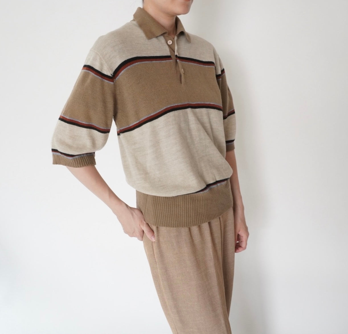 80s Striped Top