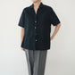 90s Navy Linen Shirt