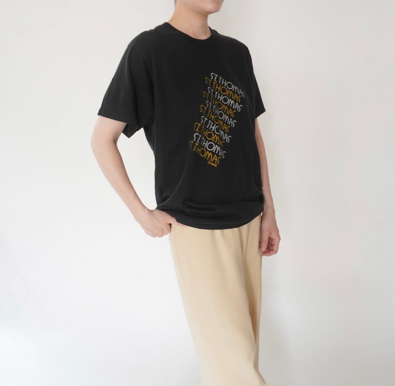 80s Printed T-shirt Made in USA