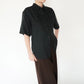 90s Black Rayon Shirt