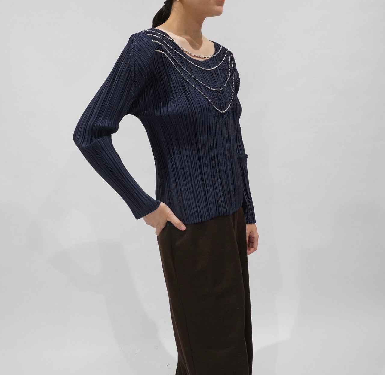 90s "Pleats Please" Top