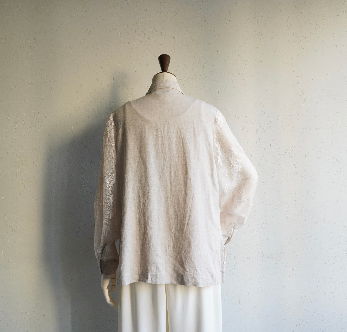 90s Lace Design Shirt Made in Canada