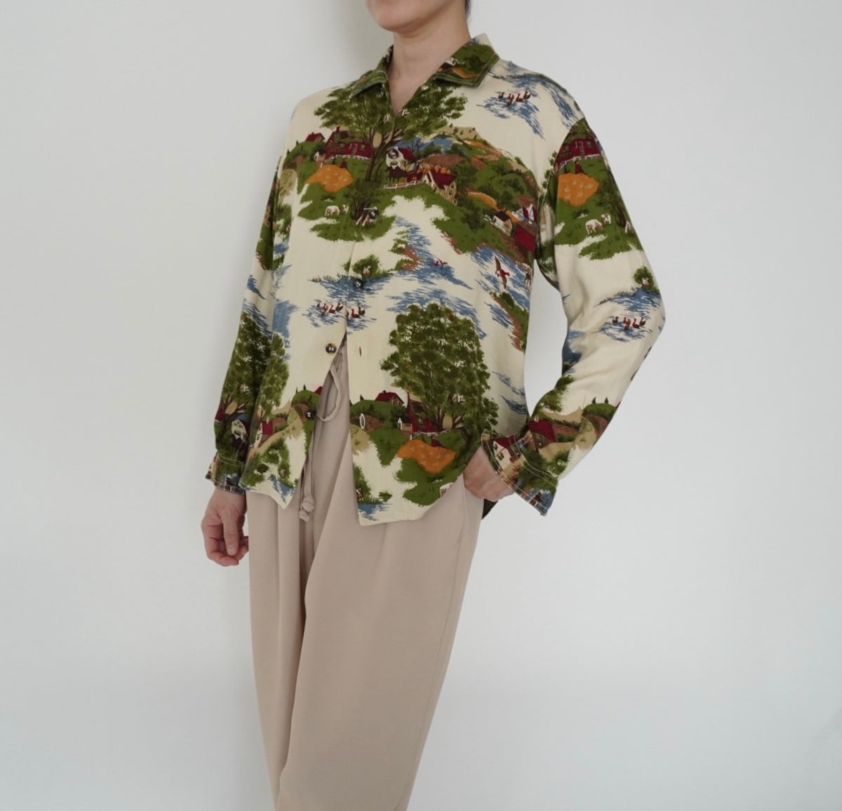 90s Printed Shirt
