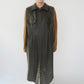 90s Faux Leather Dress Made in Italy