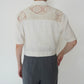 80s EURO Crochet Design Shirt