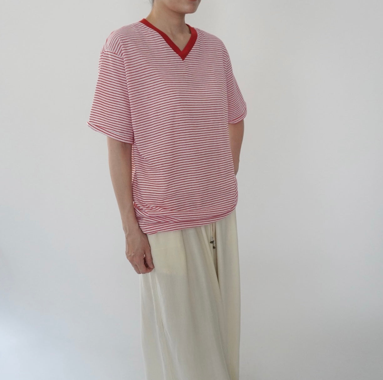 90s Striped T-Shirt Made in USA