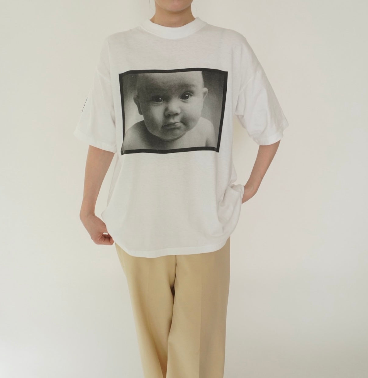 90s EURO Photo Printed T-shirt