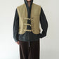 70s Belt Design Vest Made in USA