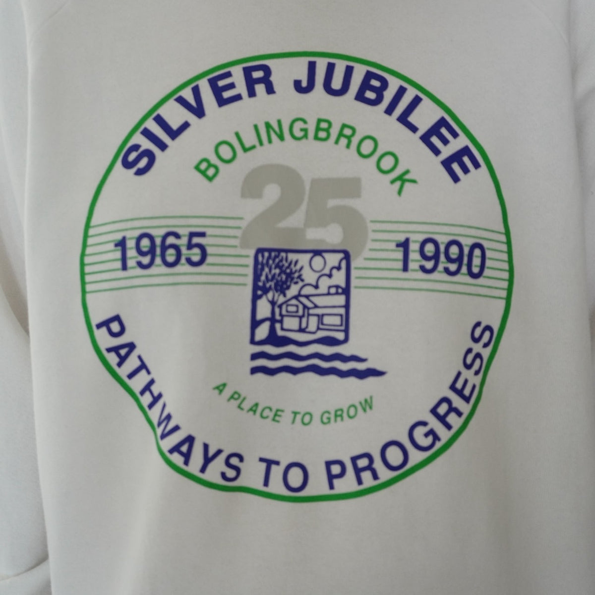 90s Printed Sweater Made in USA