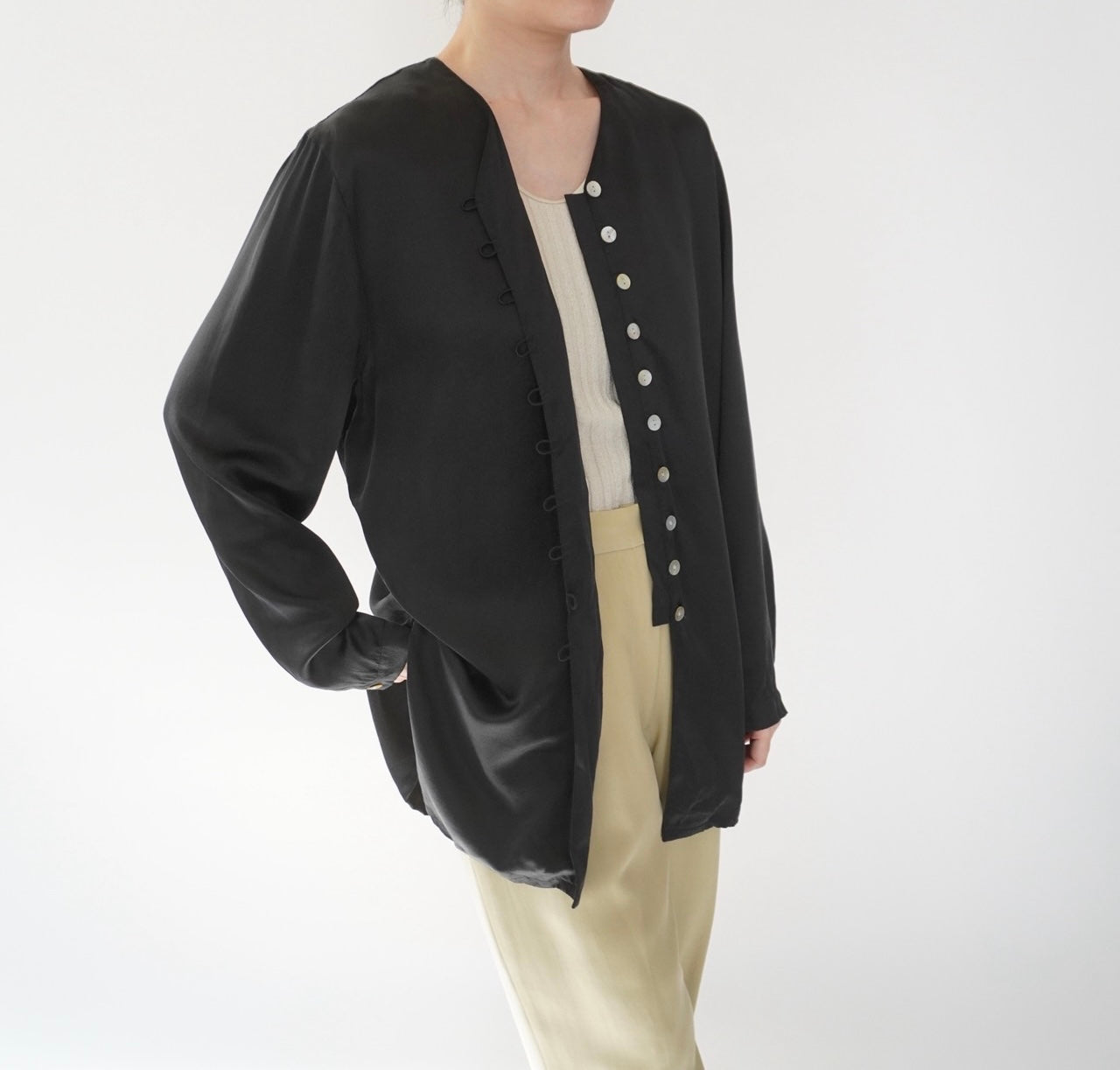 90s Silk Blouse