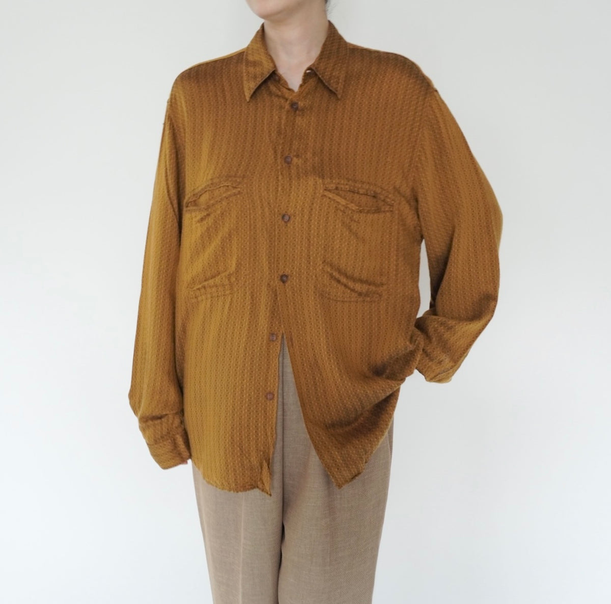 90s Pattern Shirt Made in Italy