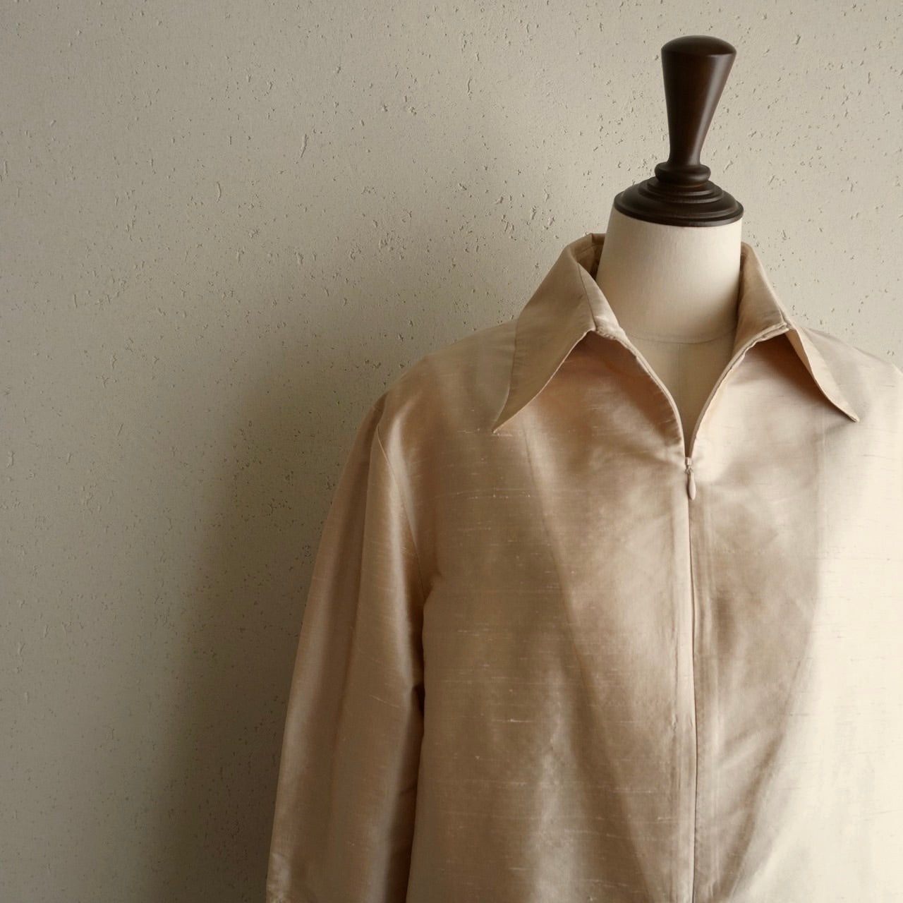 90s Silk Shirt,Pullover Jacket