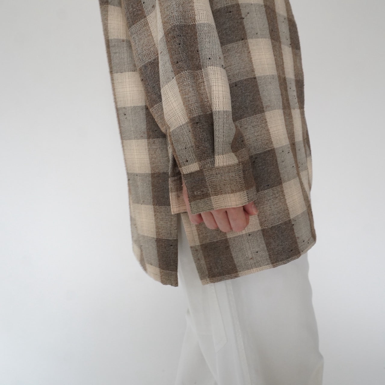 90s Plaid Shirt Jacket