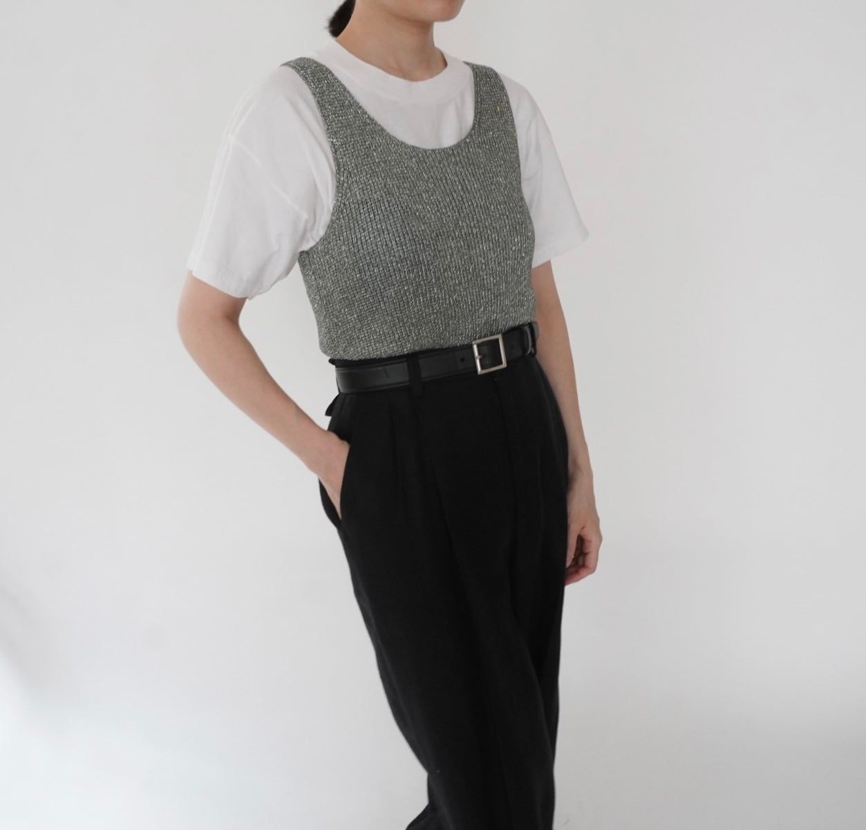 90s Silver Top