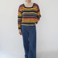 80s Multi Striped Knit