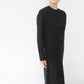 80s Black Knit Dress