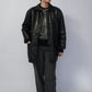 90s Black Leather Jacket Made in Italy