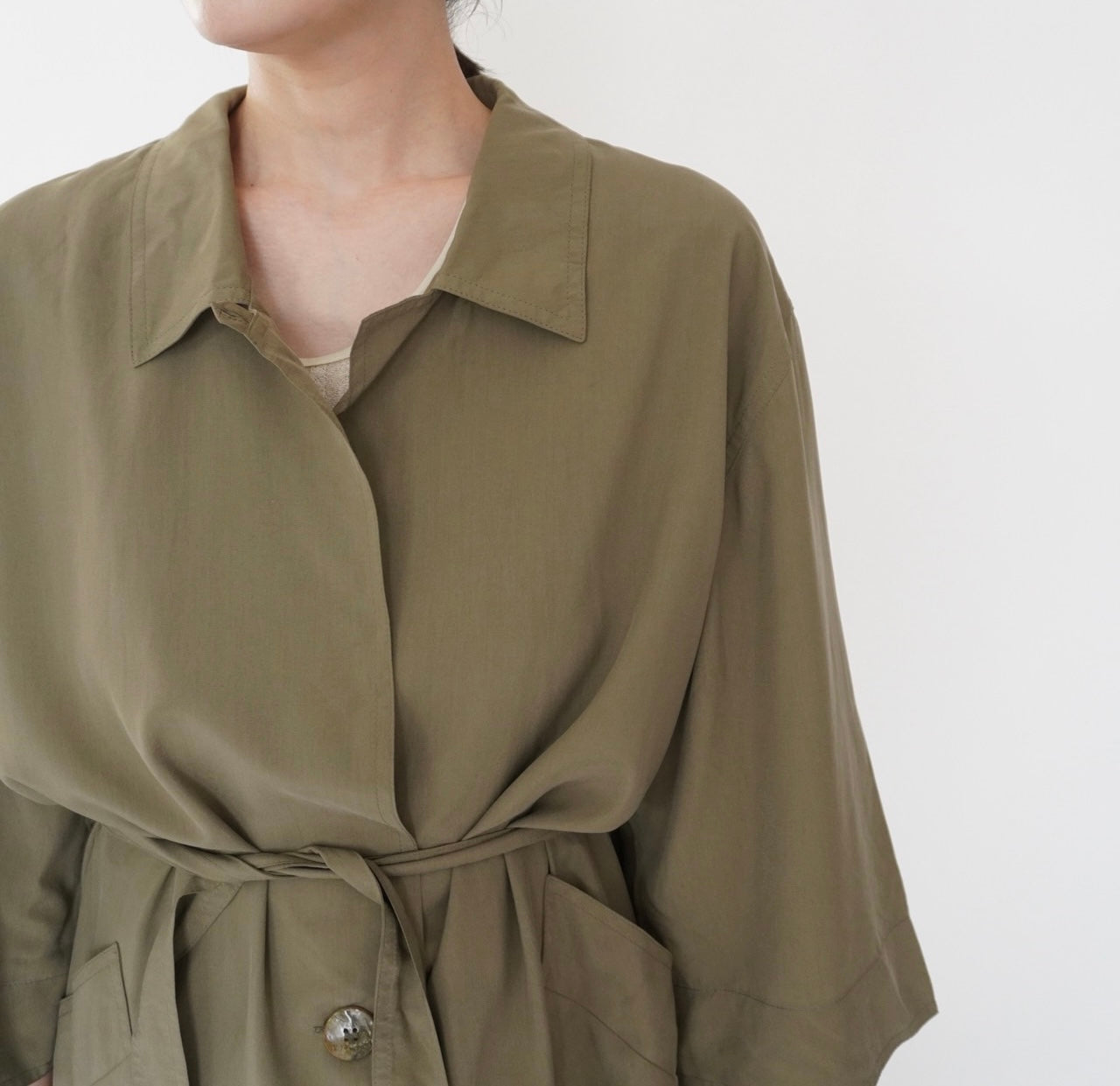 80s Silk Light Jacket Made in Italy